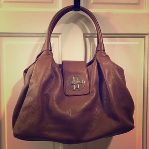 Kate spade brown leather bag